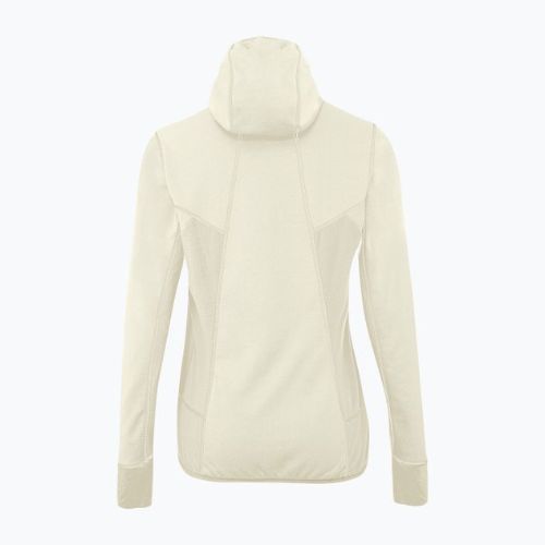 Dámská fleecová mikina Salewa Puez Hybrid PL FZ Hoody beige 00-0000027389