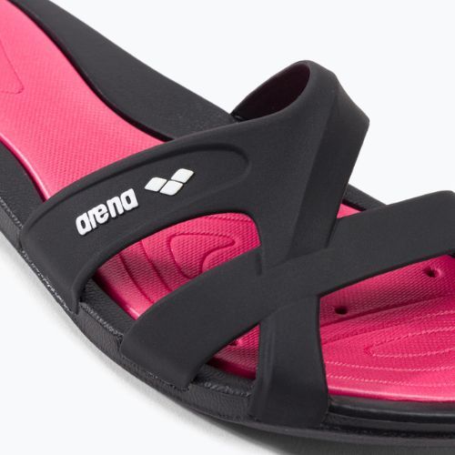 ARENA Athena Hook dámské žabky black/pink 80680/509