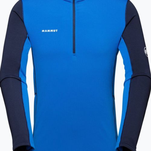 Pánská treková mikina MAMMUT Aenergy ML Half Zip Pull modrá