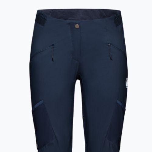 Dámské softshellové kalhoty MAMMUT Aenergy IN Hybrid navy blue