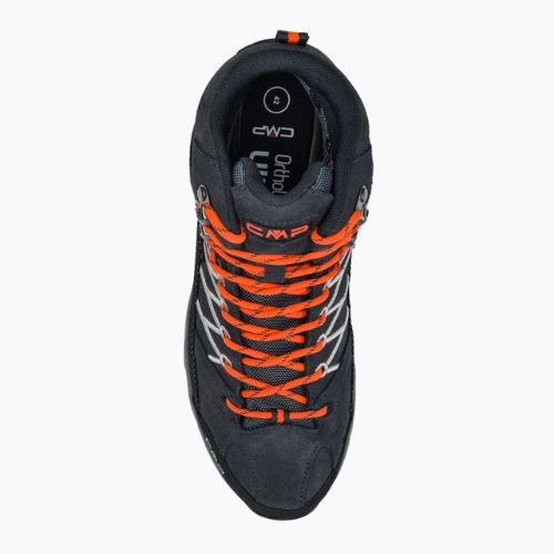 Pánské trekové boty CMP Rigel Mid grey-orange 3Q12947