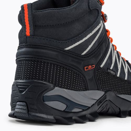 Pánské trekové boty CMP Rigel Mid grey-orange 3Q12947