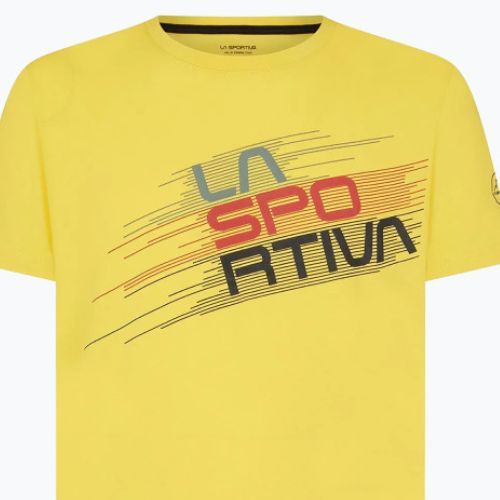 Pánské trekingové tričko La Sportiva Stripe Evo žluté H25100100