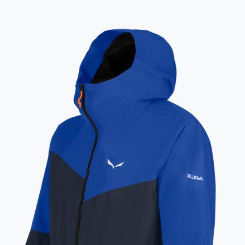 Salewa pánská bunda do deště Puez GTX 2L modrá 00-0000028505
