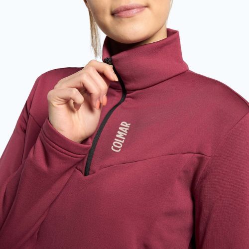 Dámská fleecová mikina Colmar bordó 9334-5WU