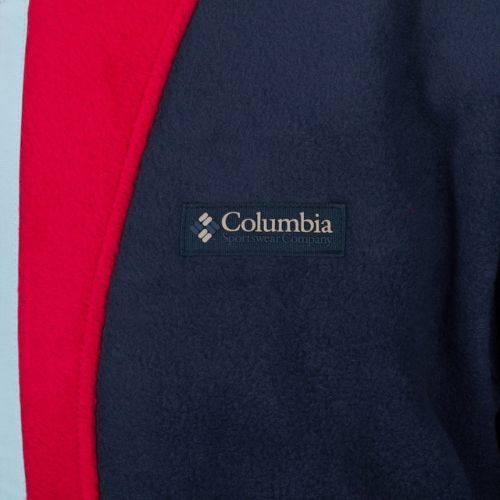 Columbia Back Bowl pánská fleecová mikina červená 1872794