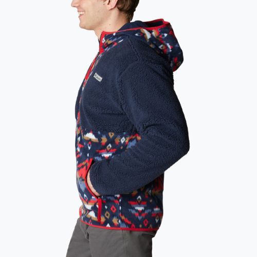 Columbia pánská fleecová mikina Backbowl Sherpa navy blue 1952403