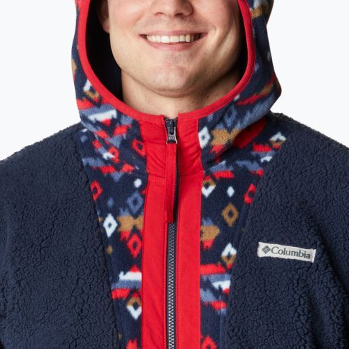 Columbia pánská fleecová mikina Backbowl Sherpa navy blue 1952403
