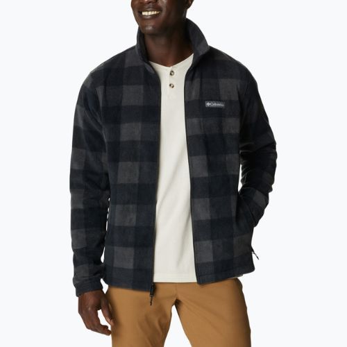 Columbia Steens Mountain Pánská fleecová mikina s potiskem černá 1478231