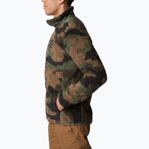 Columbia pánská mikina Winter Pass Print Fleece hnědá 1866565