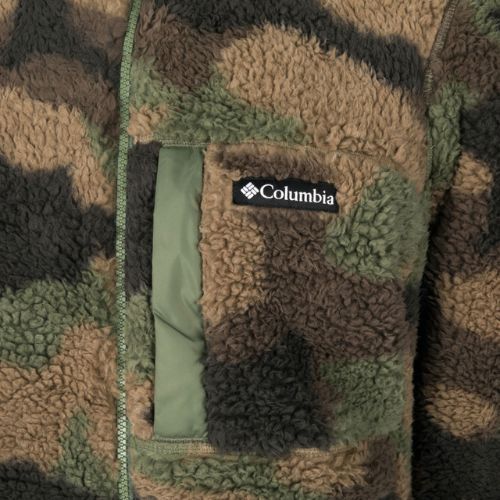Columbia pánská mikina Winter Pass Print Fleece hnědá 1866565
