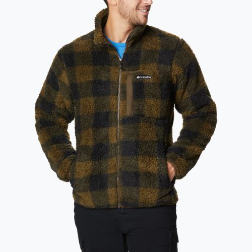 Columbia pánský Winter Pass Print Fleece zelený 1866565
