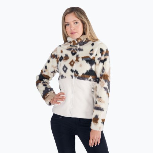 Dámská fleecová mikina Columbia Winter Pass Sherpa Hooded beżowa 2013293