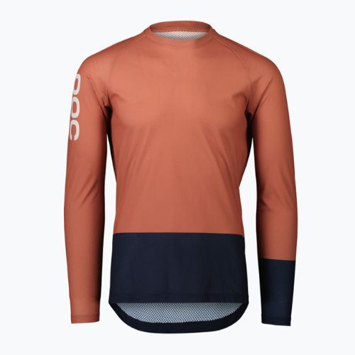 Pánské cyklistické oblečení s dlouhým rukávem POC MTB Pure himalayan salt/turmaline navy