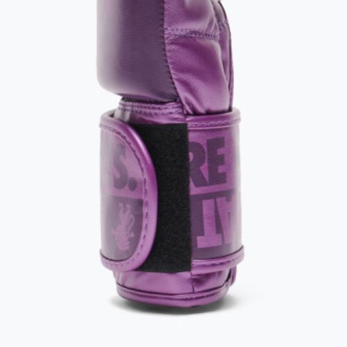 Leone Stínované fialové boxerské rukavice GN328