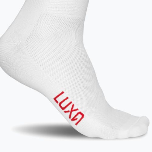 LUXA Flag bílo-červené cyklistické ponožky LAM21SPFS