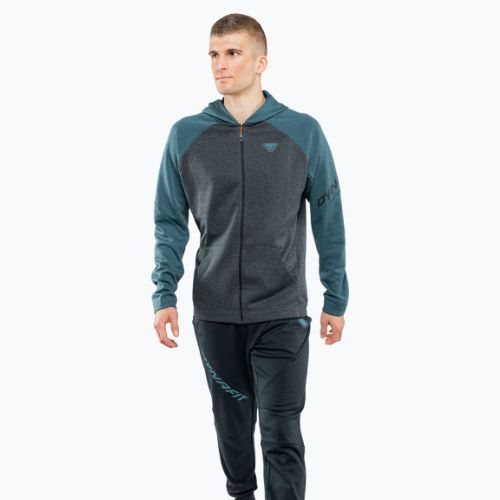 DYNAFIT pánská fleecová mikina 24/7 PTC Zip Hoody modrá 08-0000071506