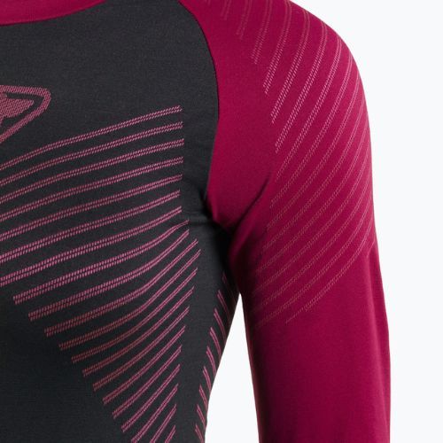 DYNAFIT Speed Dryarn LS dámské termotričko černo-červené 08-0000071057