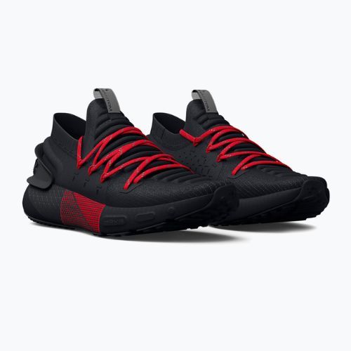 Under Armour pánská běžecká obuv UA HOVR Phantom 3 RFLCT black/red 3025518-001