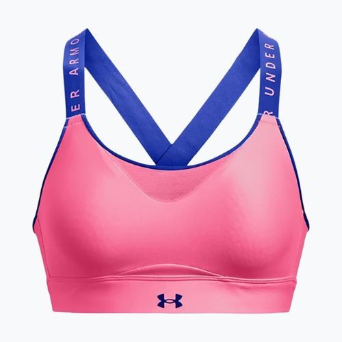 Fitness podprsenka Under Armour Infinity High růžová 1351994