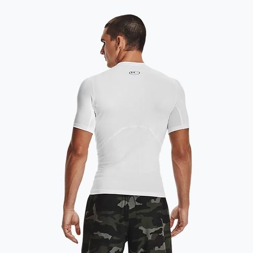 Under Armour pánské tréninkové tričko Ua Hg Armour Comp SS white 1361518-100