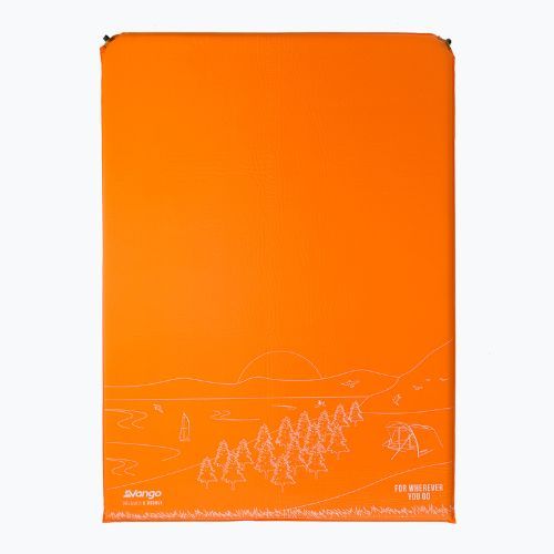 Samonafukovací karimatka Vango Dreamer Double 5 cm oranžová SMQDREAMEC28A02