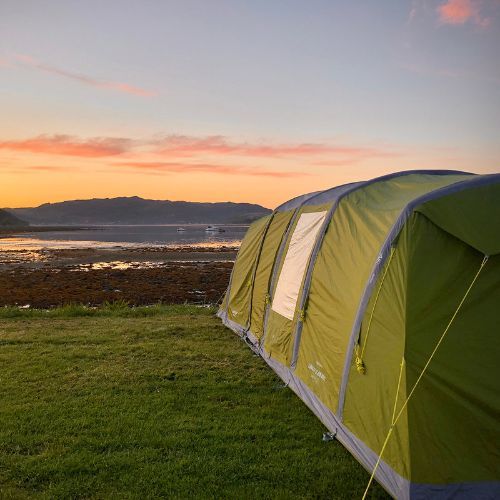 Kempingový stan pro 8 osob Vango Longleat II Air 800XL zelený TEQLONGAIH09TAS