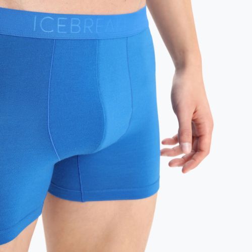 Pánské boxerky Icebreaker Anatomica Cool-Lite 001 modrá IB1052465801