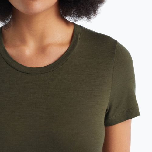 Dámské trekingové tričko icebreaker Tech Lite II zelené IB0A59J90691