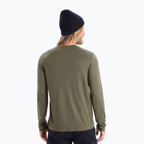 Pánské tričko na turistiku icebreaker Tech Lite II zelené IB0A56KY0691