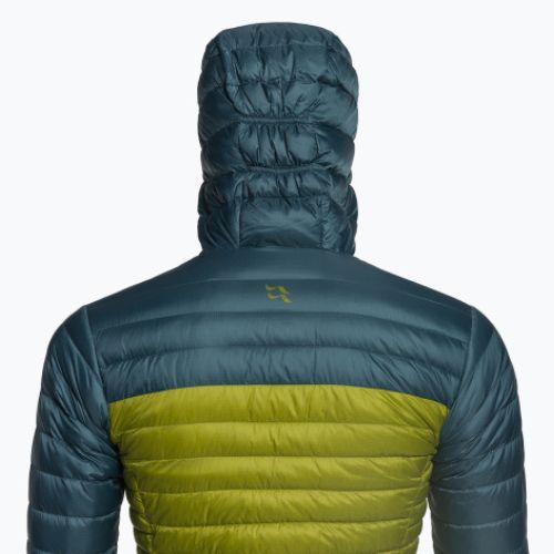 Pánská péřová bunda Rab Microlight Alpine modrá QDB-12-OBA-SML