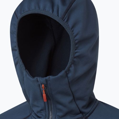 Pánská fleecová mikina Rab Superflux Hoody modrá QFE-89-DI