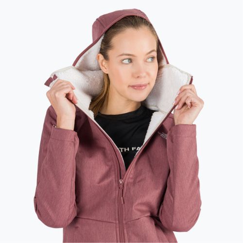 Dámská softshellová bunda The North Face Quest Highloft Soft Shellt růžová NF0A3Y1K7A21
