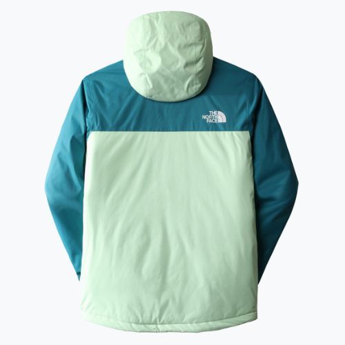 Dětská lyžařská bunda The North Face Teen Snowquest Plus Insulated tyrkysová NF0A7X3O