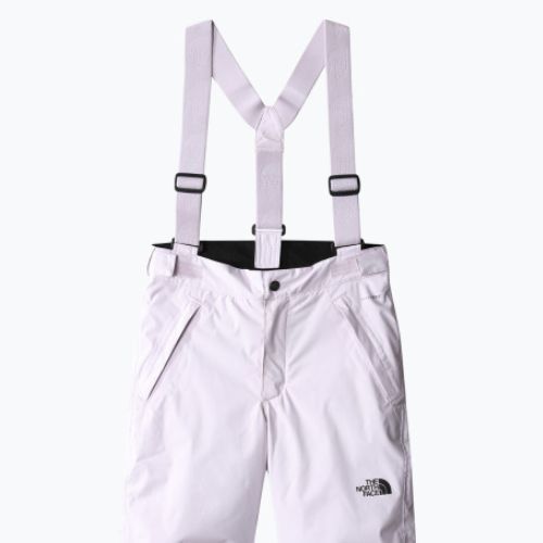 The North Face Teen Snowquest Suspender fialové dětské lyžařské kalhoty NF0A7X3P6S11