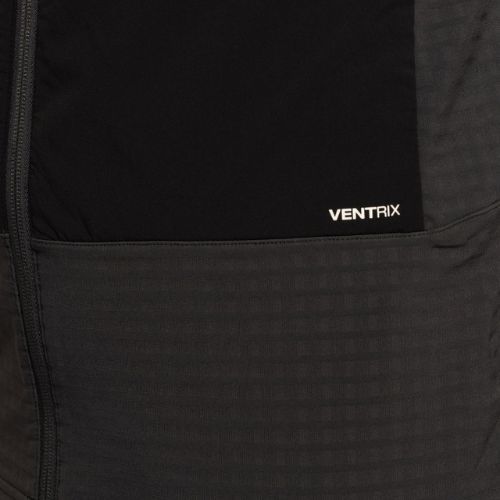 Pánská lyžařská vesta The North Face Dawn Turn Hybrid Ventrix black/grey NF0A7Z8RMN81