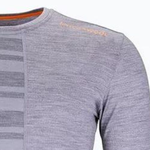 Pánské termo tričko Ortovox Rock'N'Wool LS šedé 8410200021