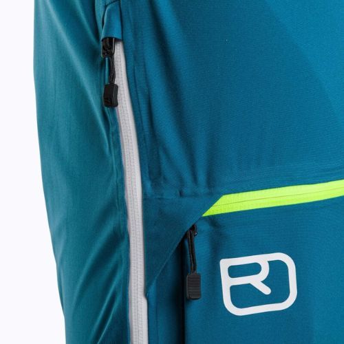 Pánské kalhoty Ortovox 3L Ortler skitouring modré 7071800011