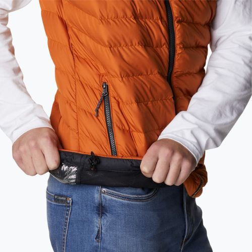 Columbia Powder Lite pánské turistické bez rukávů hnědé 1748031