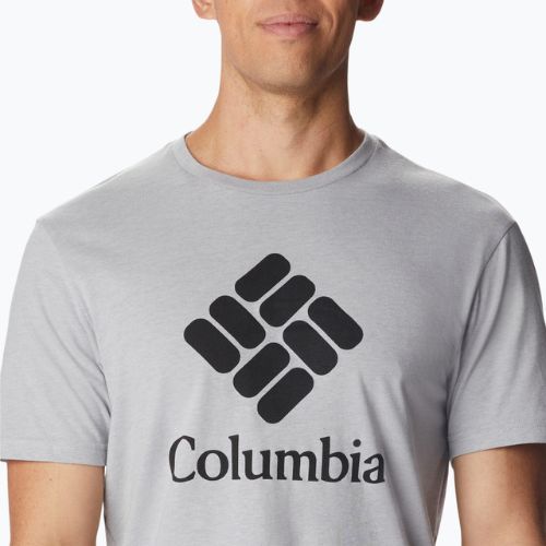 Columbia CSC Basic Logo šedá pánská trekingová košile 1680053