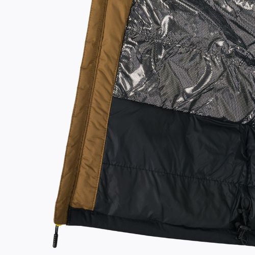 Columbia Point Park Insulated pánská péřová bunda hnědo-černo-žlutá 1956811