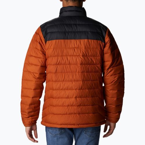 Pánská péřová bunda Columbia Powder Lite oranžová 1698001