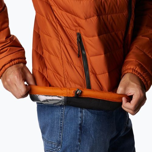 Pánská péřová bunda Columbia Powder Lite oranžová 1698001
