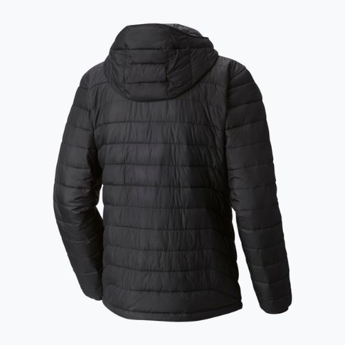 Pánská péřová bunda Columbia Powder Lite Hooded černá 1693931