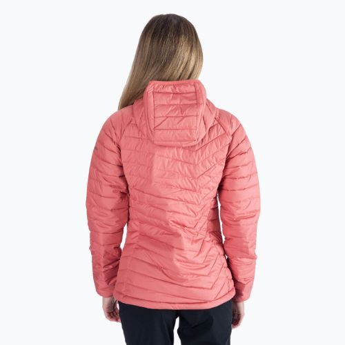 Columbia Powder Lite Hooded pink dámská péřová bunda 1699071