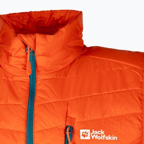 Pánská turistická vesta Jack Wolfskin Routeburn Pro Ins oranžová 1206871_3017_002
