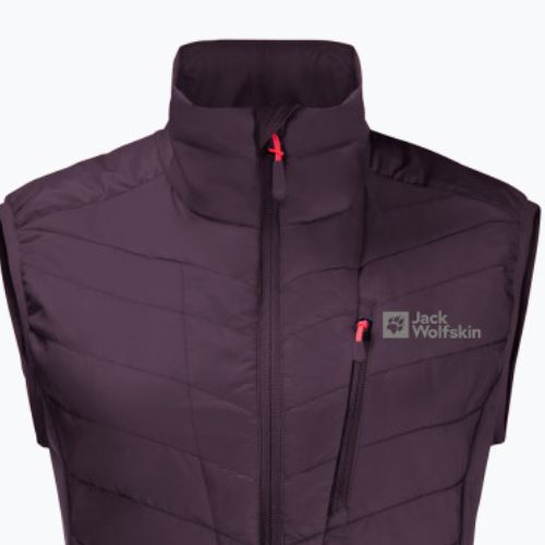 Jack Wolfskin Routeburn Pro Ins dámská turistická bunda bez rukávů fialová 1207201_2042_005