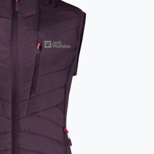 Jack Wolfskin Routeburn Pro Ins dámská turistická bunda bez rukávů fialová 1207201_2042_005