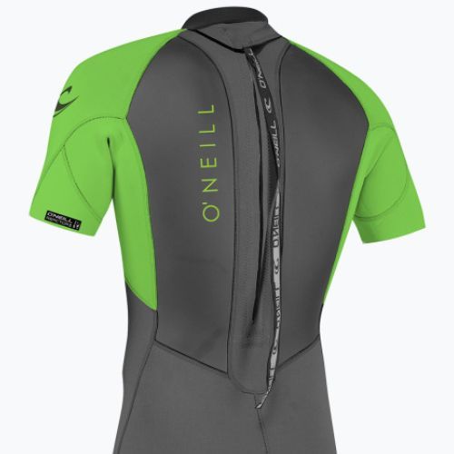 Dětský neopren O'Neill Reactor-2 2 mm Back Zip S/S Spring graph/dayglo