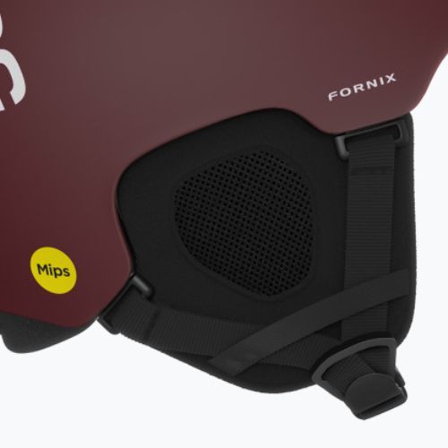 Lyžařská helma POC Fornix MIPS garnet red matt